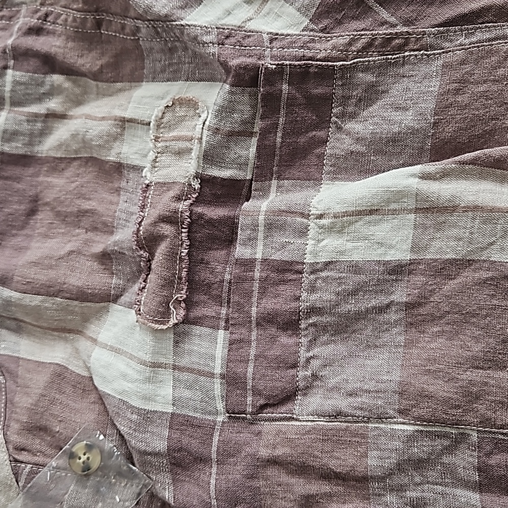 Free People We The Free Summer Serenade Linen Top NWOT - Picture 9 of 10